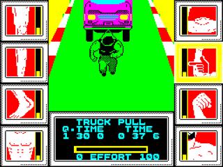 Geoff Capes Strong Man screenshot 3 for ZX Spectrum